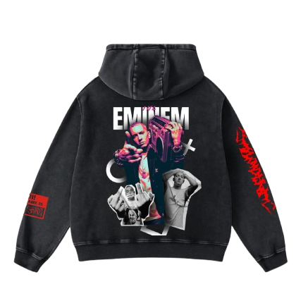 Eminem Vintage Graphic Hoodie – Oversized Streetwear Hoodie
