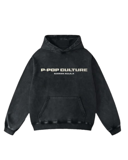 P-POP CULTURE Karan Aujla Graphic Hoodie