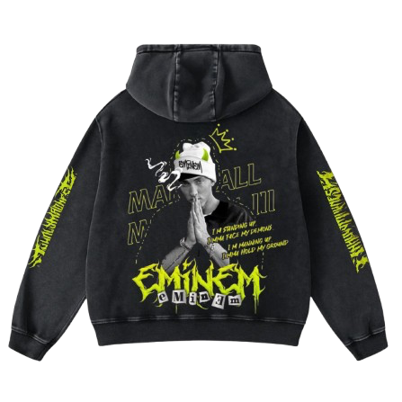 Eminem Graphic Oversized Streetwear Hoodie