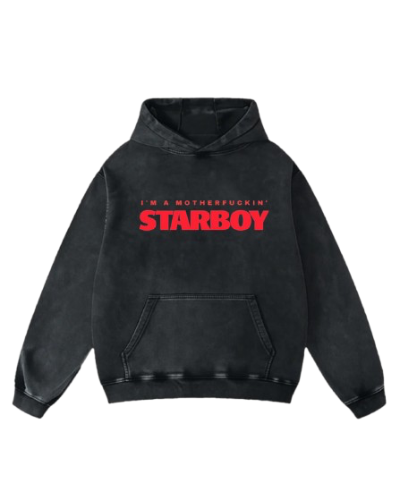 The Weeknd Oversized Artist-Inspired Streetwear Hoodie