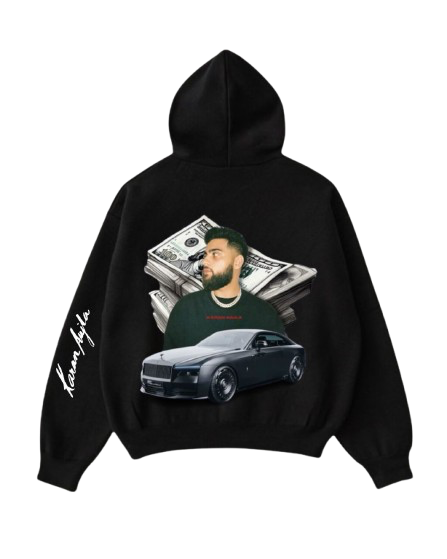 Karan Aujla Inspired Luxury Streetwear Hoodie