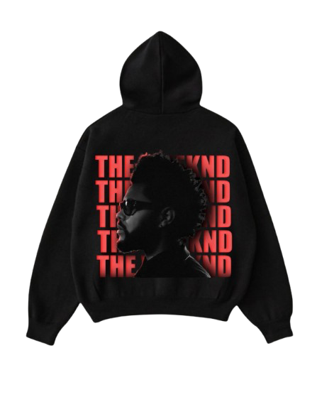 The Weeknd Oversized Artist-Inspired Streetwear Hoodie