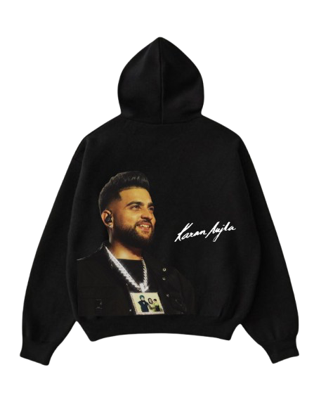 Karan Aujla Inspired Graphic Hoodie – Oversized Punjabi Streetwear