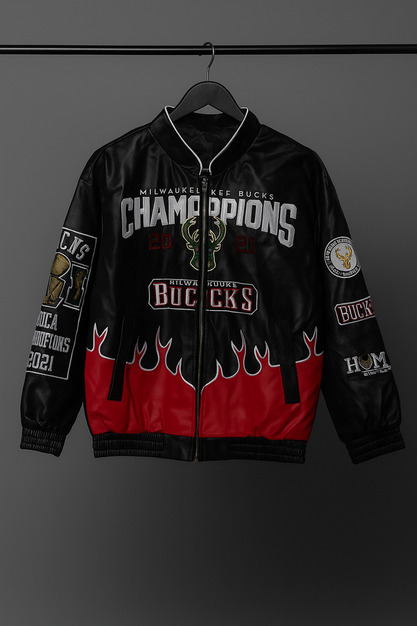 Bucks Championship Flames Jacket