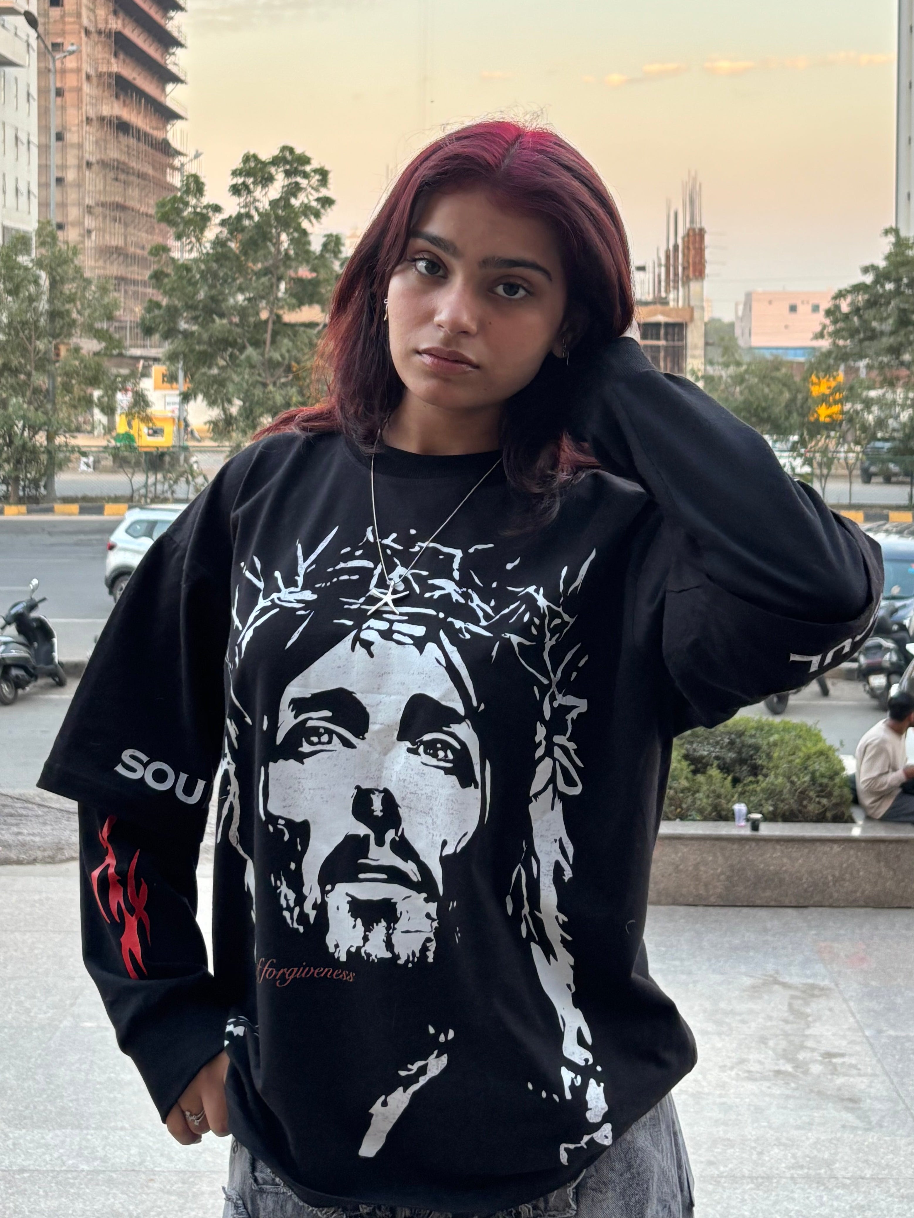 Crown of Shadows Crewneck  Sweatshirt