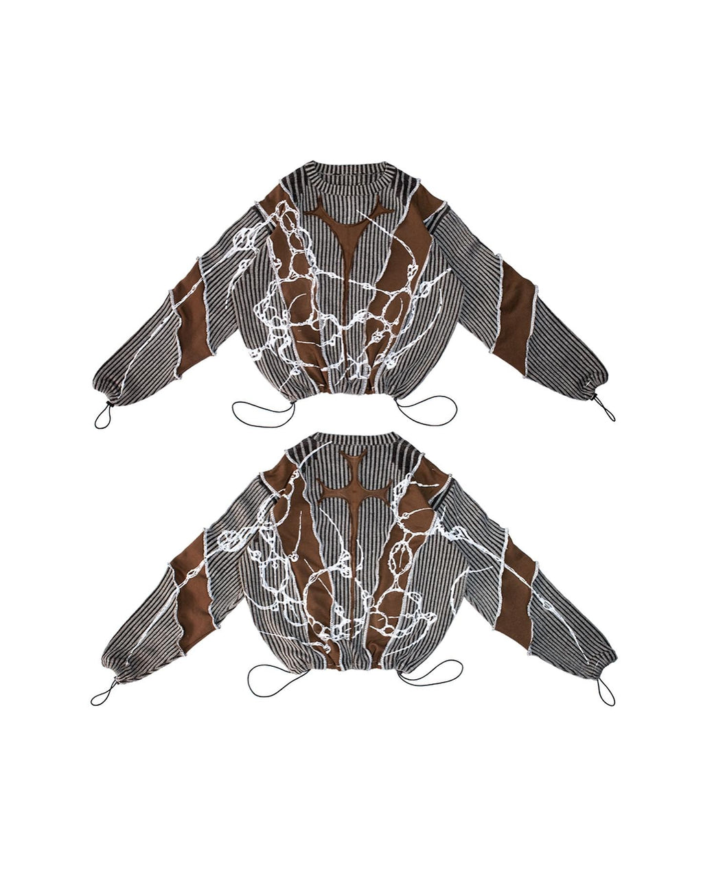 Gridlock Knit Sweatshirt