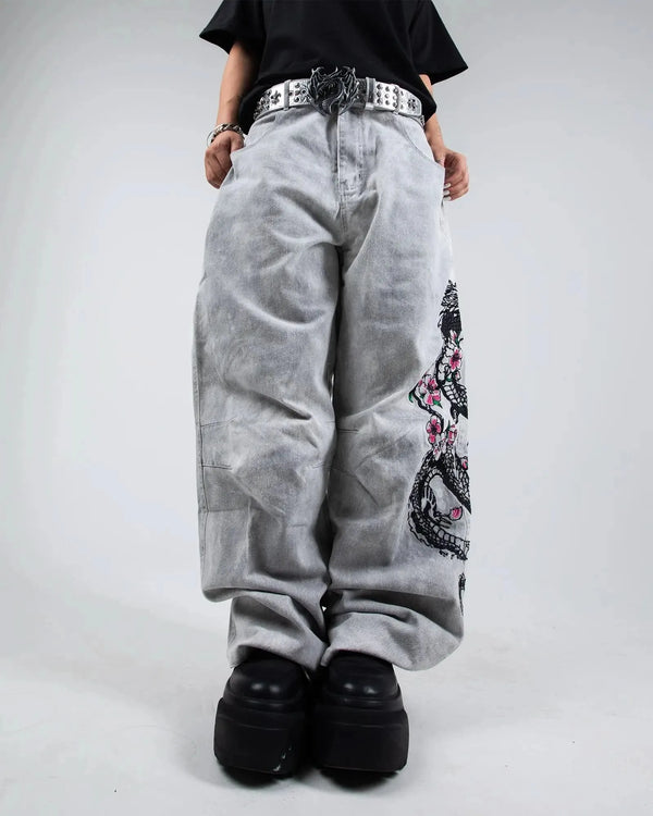 Dragon Bloom Denim